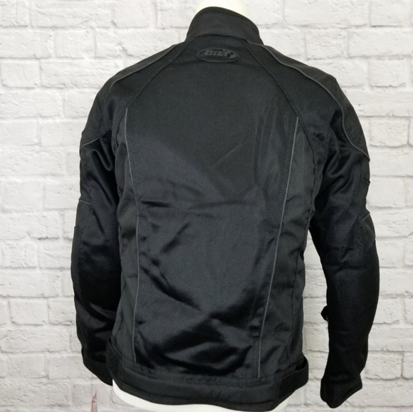 Bilt womens motorcycle padded black riding jacket - Picture 2 of 2